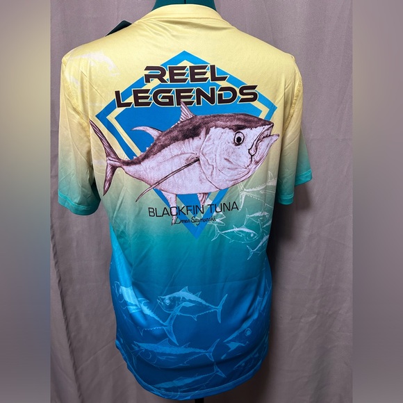 Reel Legends Mens Blackfin Tuna Size M,L,XL - Picture 4 of 8